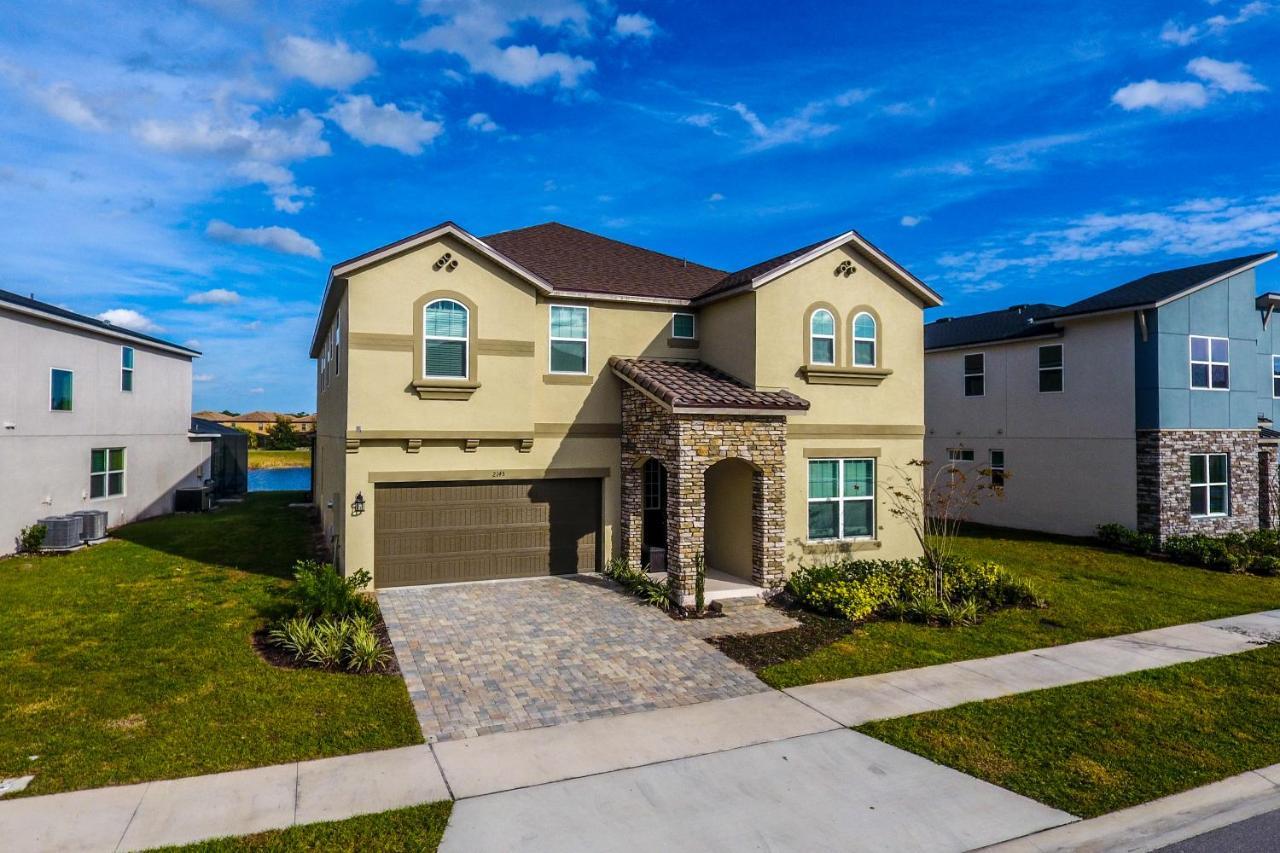 Brand New 9 Bedrooms House With Private Pool, Star Wars Game Room, Theme Rooms And Lake View Sa2145 Kissimmee Kültér fotó