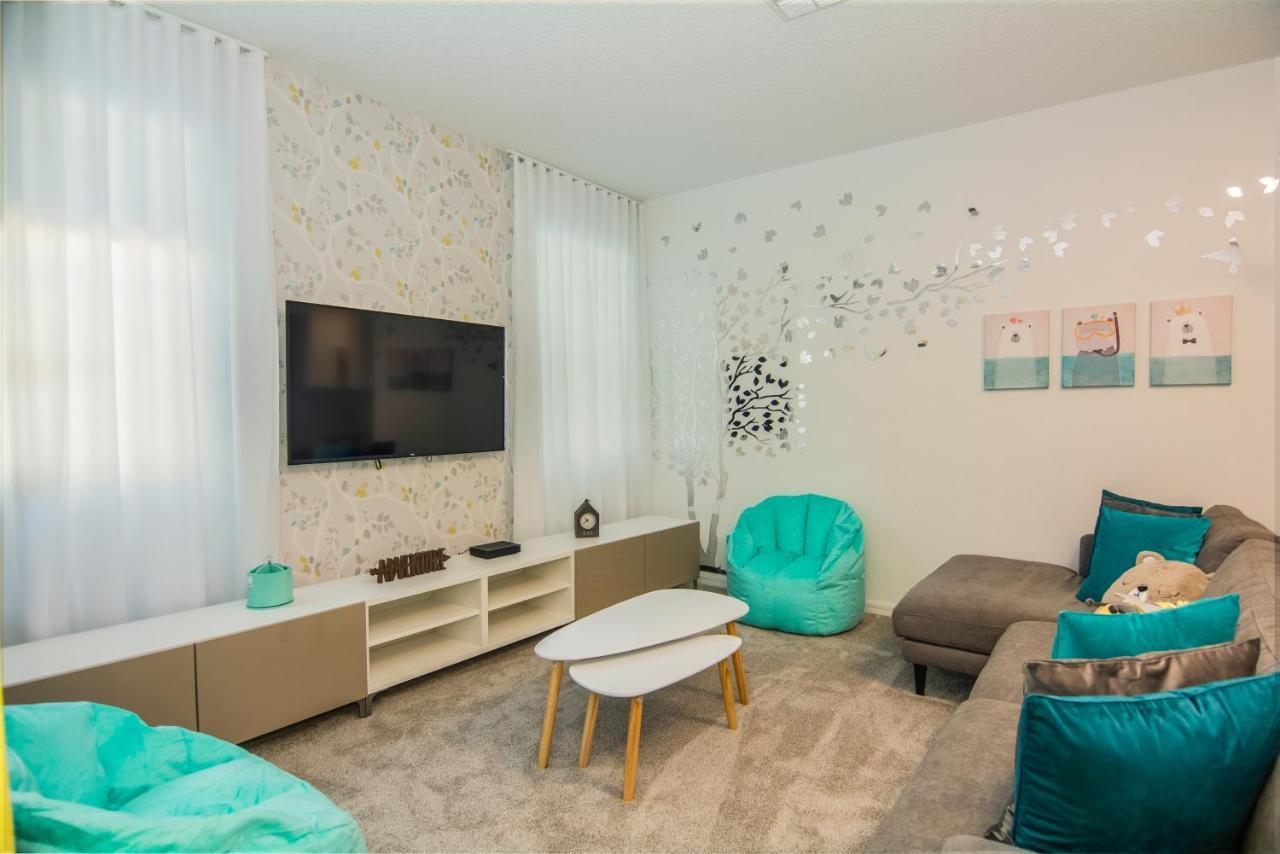 Brand New 9 Bedrooms House With Private Pool, Star Wars Game Room, Theme Rooms And Lake View Sa2145 Kissimmee Kültér fotó