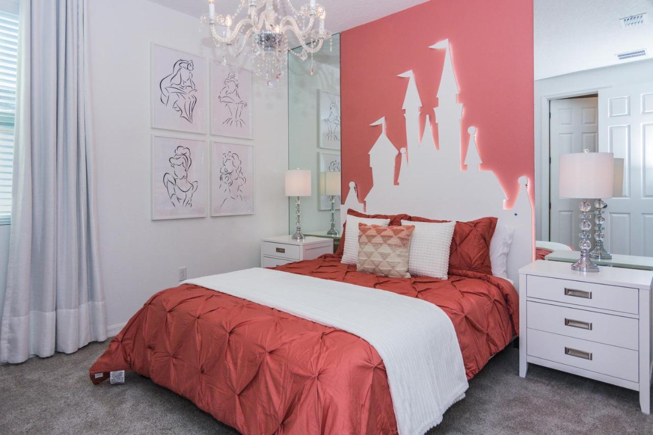 Brand New 9 Bedrooms House With Private Pool, Star Wars Game Room, Theme Rooms And Lake View Sa2145 Kissimmee Kültér fotó