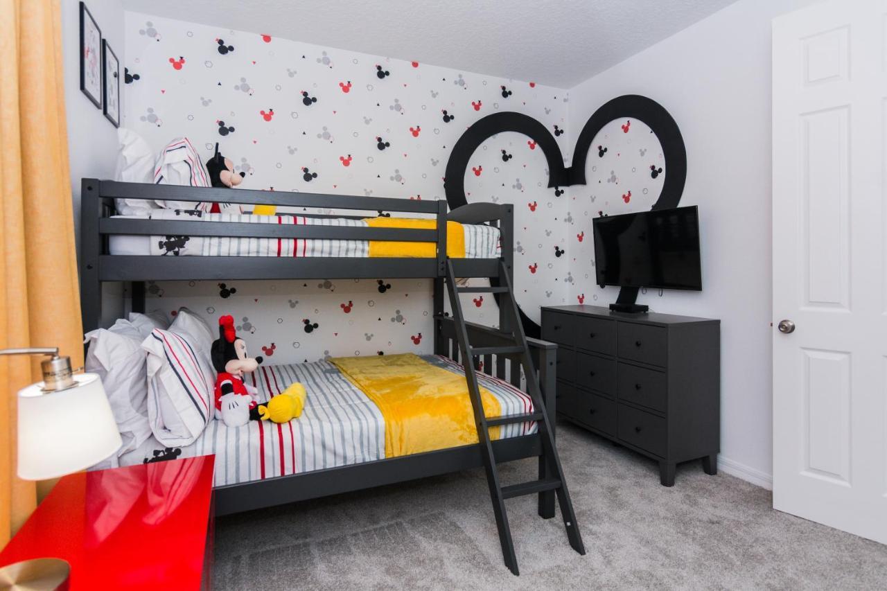 Brand New 9 Bedrooms House With Private Pool, Star Wars Game Room, Theme Rooms And Lake View Sa2145 Kissimmee Kültér fotó